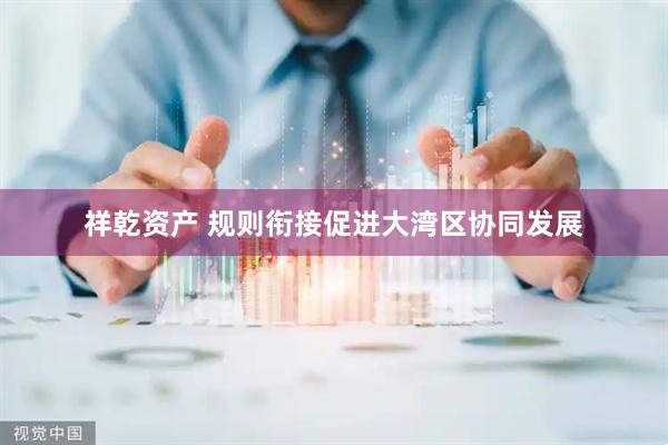祥乾资产 规则衔接促进大湾区协同发展
